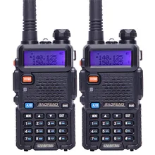 2 шт. BaoFeng UV-5R 8 Вт мощная рация 8 Вт 10 км дальность двухстороннее CB радио uv 5r ручной uv5r