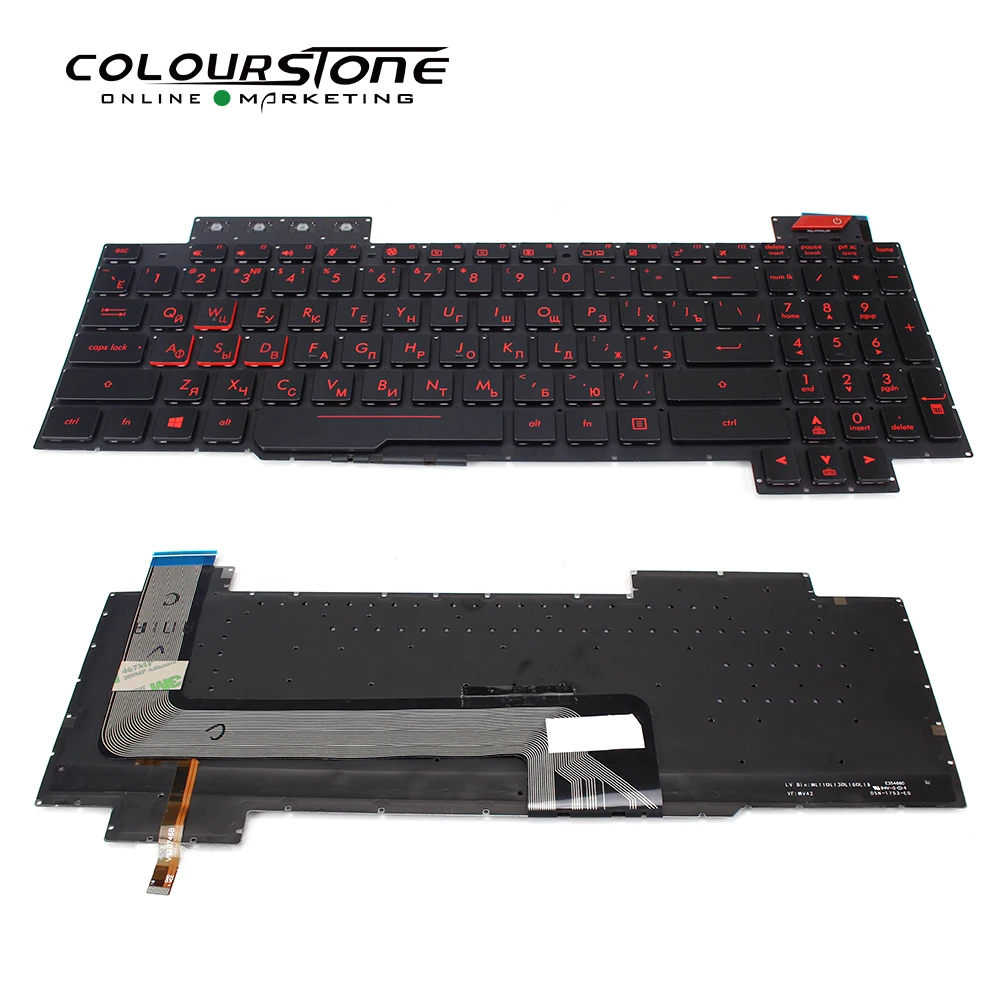 Клавиатура с подсветкой для ноутбука FX503V FX503VD FX503VD-WH51 FX503VM FX503VM-EH73 RU | Компьютеры и