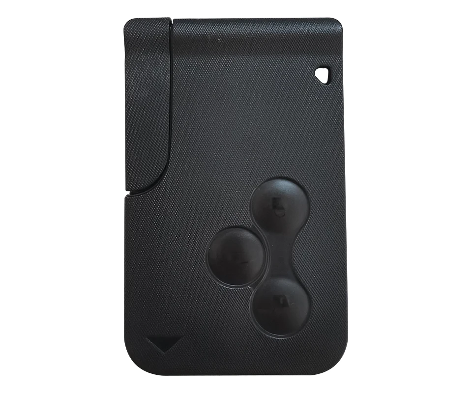 XNRKEY Replacement 3 Buttons Smart Card Car Key Shell for Renault Megane 2 3 Koleos Scenic Case Cover