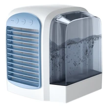 Usb портативный кондиционер увлажнитель воздуха очиститель воздуха охладитель воздуха мини вентиляторы персональное пространство кондиционер устройство-синий+ серый