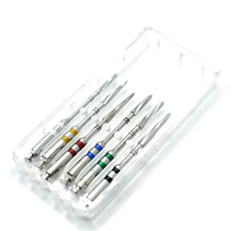 Vários Tapers, Materiais Dentários, Ferramenta Dentista, Instrumento, 6pcs por caixa