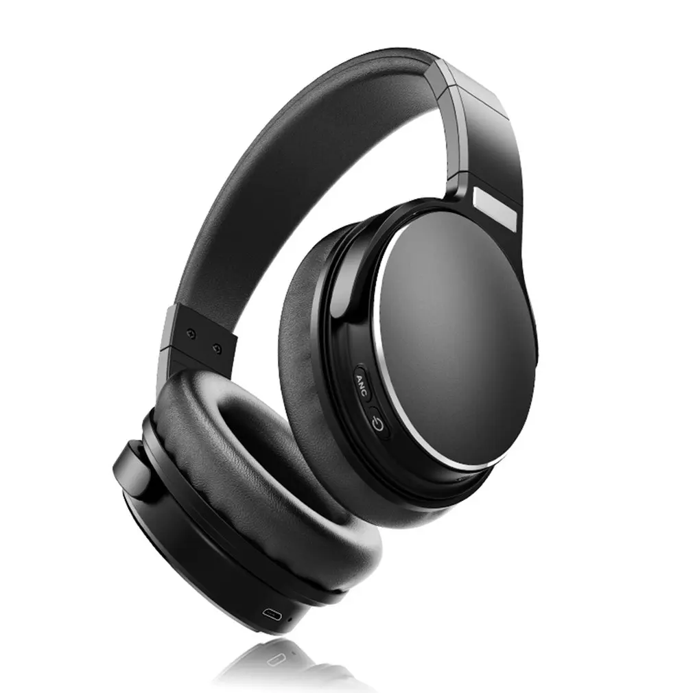 

H1 Headset Active Noise Cancelling Wireless Bluetooth Headphones Long Standby WirelessHeadset with Microphone for Xiaomi,Samsung