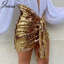 ^^Best Offers Joskaa Lady Candy Sequin Skirt Elegant Chic Drape Ruched Short Party Outfits Wrap Bodycon Skirt Glitter Gorgeous Birthday Wear ^^Best Offers Joskaa Lady Candy Sequin Skirt Elegant Chic Drape Ruched Short Party Outfits Wrap Bodycon Skirt Glitter Gorgeous Birthday Wear