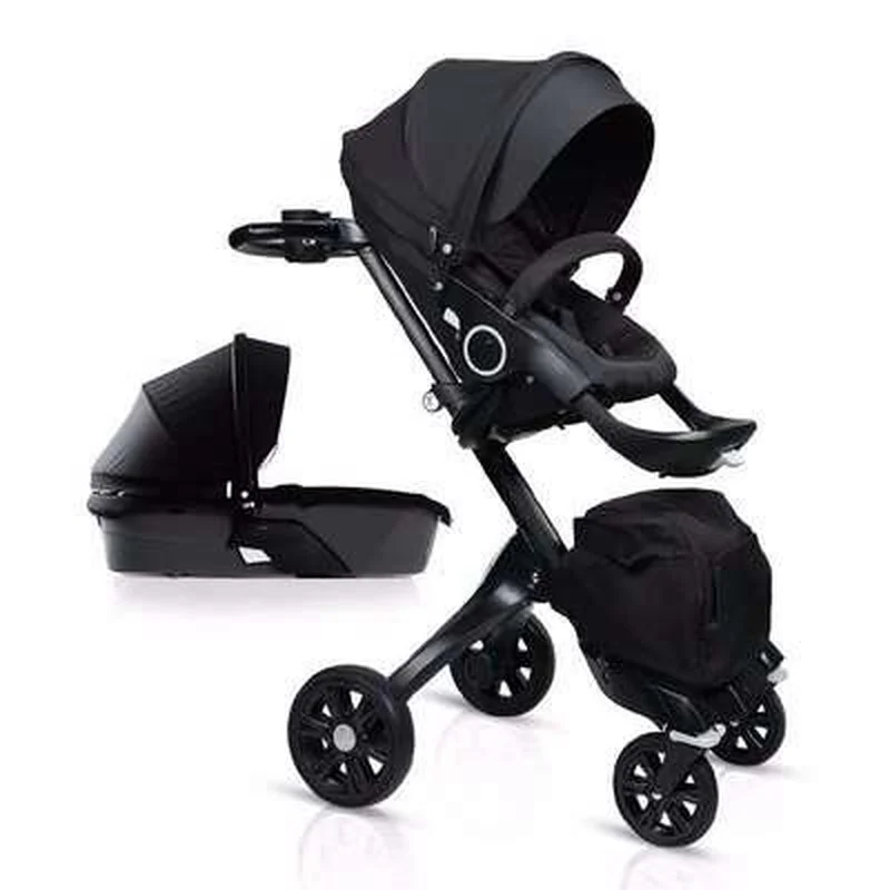 2 In 1 Baby Stroller High Landscape Folding Portable Baby Carriage For Newborns Luxury Prams For 0-3 Years Old