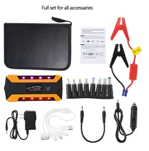 Multi-function 18000mAh Car Jump Starter 1200A Por