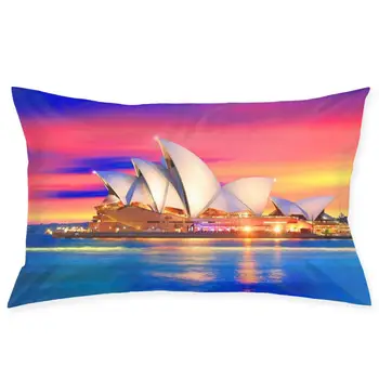 

Sydney Opera House Fashionable pillowcase and rectangular decorative pillowcase 20 "x30"