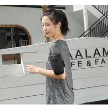 Большая емкость, нарукавная сумка для телефона 6 дюймов, универсальная нарукавная Повязка для мобильного телефона, чехол для бега, Спортивная нарукавная Повязка для телефона на руку