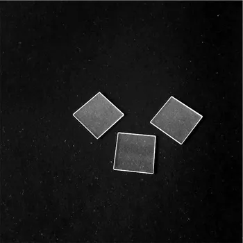 

Thin clear quartz substrate 30*30*1mm fused quartz plate