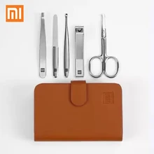 5 шт. Xiaomi Huohou маникюрные машинки для ногтей триммер для волос в носу портативный дорожный гигиенический набор из нержавеющей стали набор инструментов для ногтей