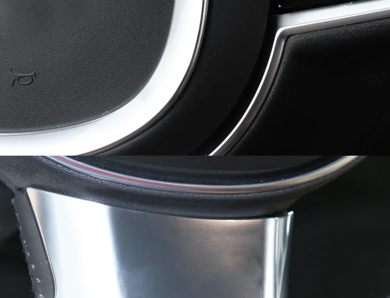 Рамка рулевого колеса декоративная накладка для Volvo S90-18/Хром ABS аксессуары для салона автомобиля xc60/- xc90