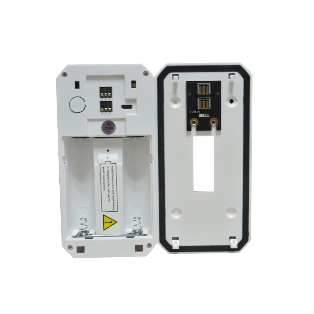 Tuya Smart life Home Wireless doorbell WIFI video door phone night vision camera talkback intercom audio recorder PIR Motion