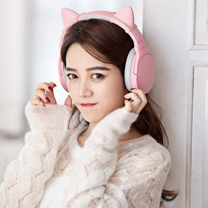 Somic Sc00bt Bluetooth Gaming Hifi Casque Rose Chat Oreille Casque 3 5mm Bluetooth Double Mode Avec Micro Hd Pour Xiaomi Pubg Aliexpress