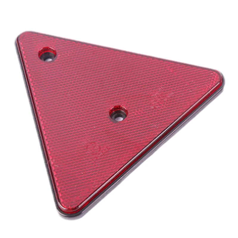 CVP 1 PC Triangle Reflector Trailer Light Lamp RV Parts RED Camper Accessories Caravan Components