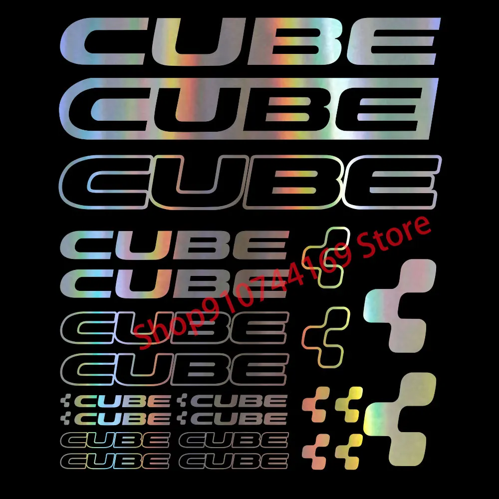 cube bike stickers