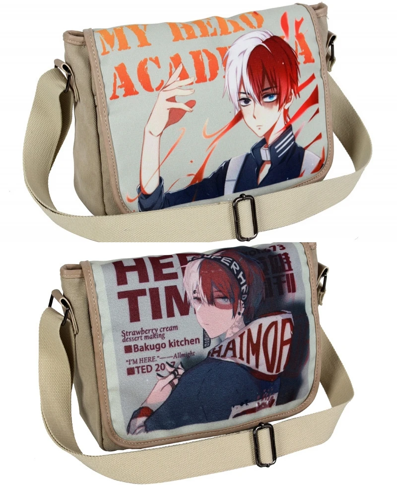 Портфель Todoroki Shoto для косплея моя геройская академия ранец кросс-боди школьный