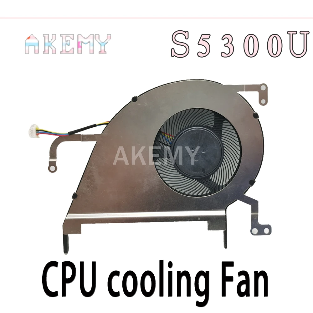 Akemy Новый охлаждающий вентилятор для ноутбука Asus S5300 S5300U S5300UN S5300UF S5300UA 13NB01A0p01011 |