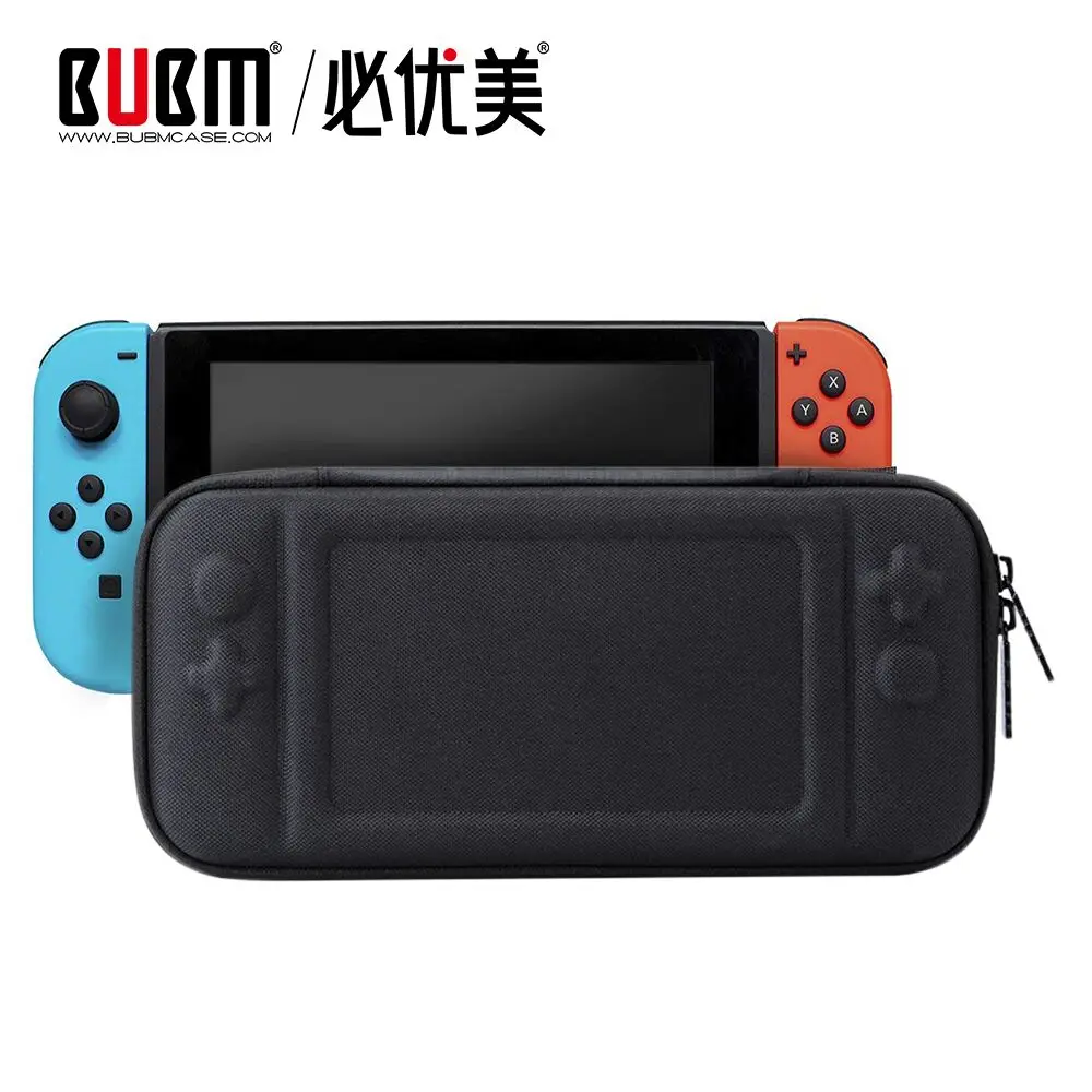 

BUBM for Nintend Switch Case, Portable Protective Travel Carrying Case Cover with 8 Game Cartridges for Nintendo Switch Console