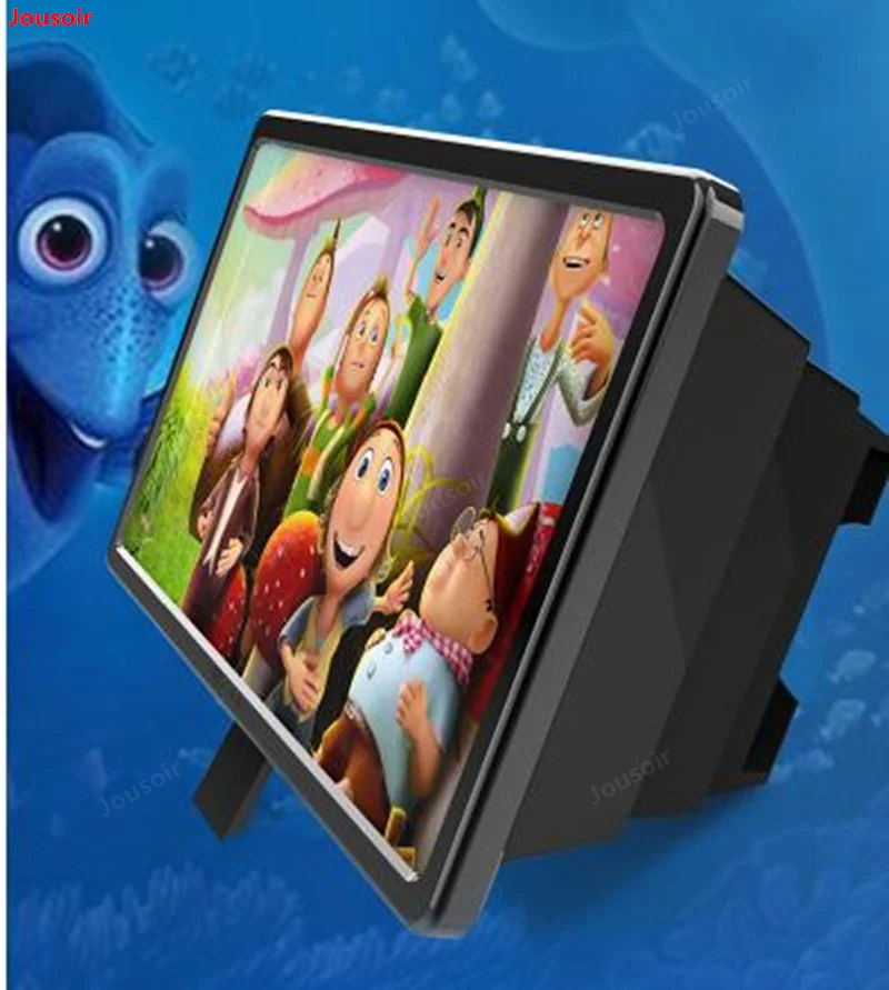 Универсальный портативный 3D видео увеличить смартфон 8 дюймов экран Лупа усилитель для телефона HD защита глаз экран CD50 T03 2Y