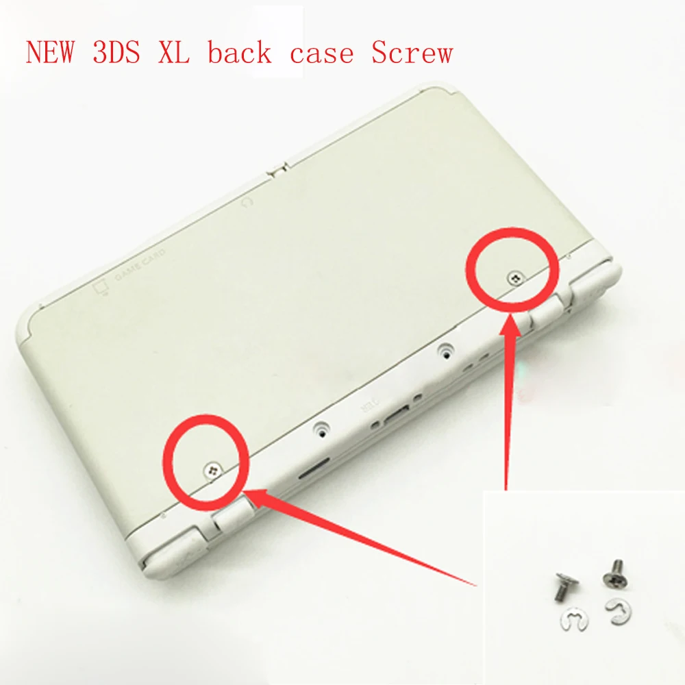 Original Snes Pikachuyellow Green Top Bottom Cover Case For New 3ds Xl Surface Battery Case Cover Shell Included Screw Case For Case Replacementsilver Top Aliexpress