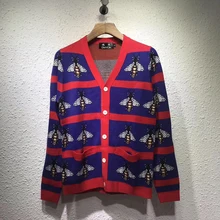 DUYOU мужской вязаный кардиган с v-образным вырезом, мужская одежда, осенний зимний Кардиган, Свитер, мужской повседневный Модный высококачественный свитер