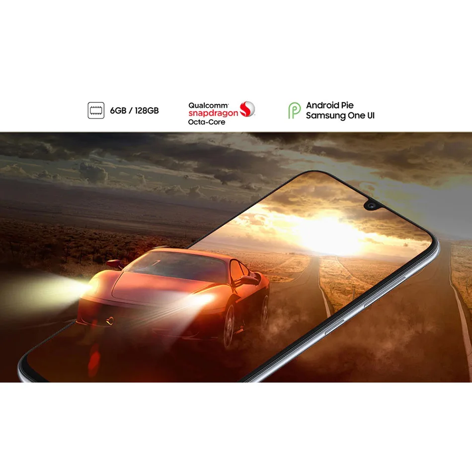 Samsung Galaxy A70 A7050 смартфон с 6 7 дюймовым дисплеем восьмиядерным процессором Snapdragon 675
