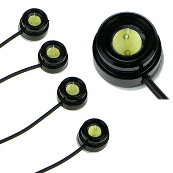 

Lights LED Hawkeye DRL Fog Lamp Wireless Remote Control DC 12V Motorcycle