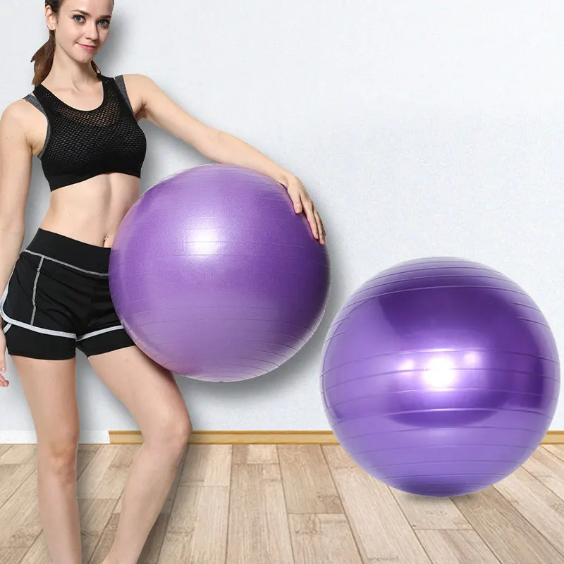 

Sports Yoga Balls Pilates Fitnss Balance Fitball for Gym Exercise Balance Training Pilates Workout Massage Balls 55cm 65cm 75cm