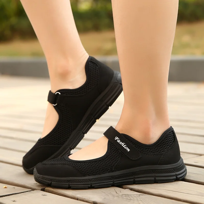 Women's Sneakers Women Walking Shoes Flat Outdoor Comfortable Breathable Casual Mom Boat Shoes Female Soft Sole Lightweight