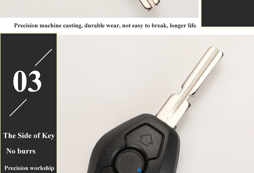 Chiave/Telecomando Per Bmw Serie 3/5 / 7 315/433/868 Mhz Con La Lama Hu92/hu58 Del Chip Id46-7945/7953 - A Distanza Del Sistema Di 10pcs Cas2 Bmw - H4627e4026a434b5180d10a22c91dadb4h