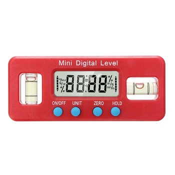 

1pc New ABS Mini Digital Protractor Inclinometer Magnetic Angle Finder Digital Level Gauge Durable Measuring Tools