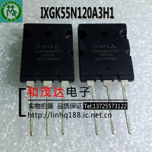 5 шт./лот IXGK55N120A3H1 1200V 125A TO-264