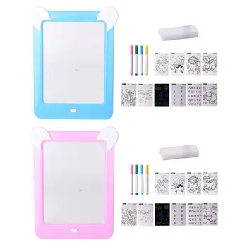 

Creative LED Luminous Drawing Message Board Child Electronic Fluorescent Writing Painting Pads Set Toys