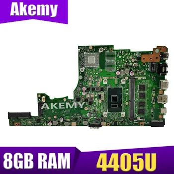 

SAMXINNO For ASUS X405U X405UA X405UN X405UR X405URR X405UQ X405URP X405UF Laotop Mainboard X405UA Motherboard 8GB RAM 4405U CPU