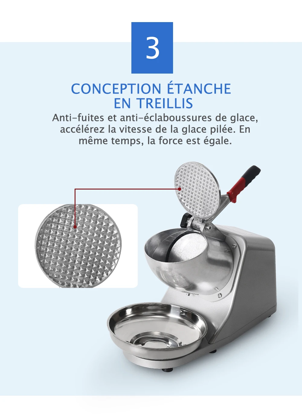 Sorbetière Sorbetiere Machine À Crème Glacée 1.2L Mini Maison Bricolage