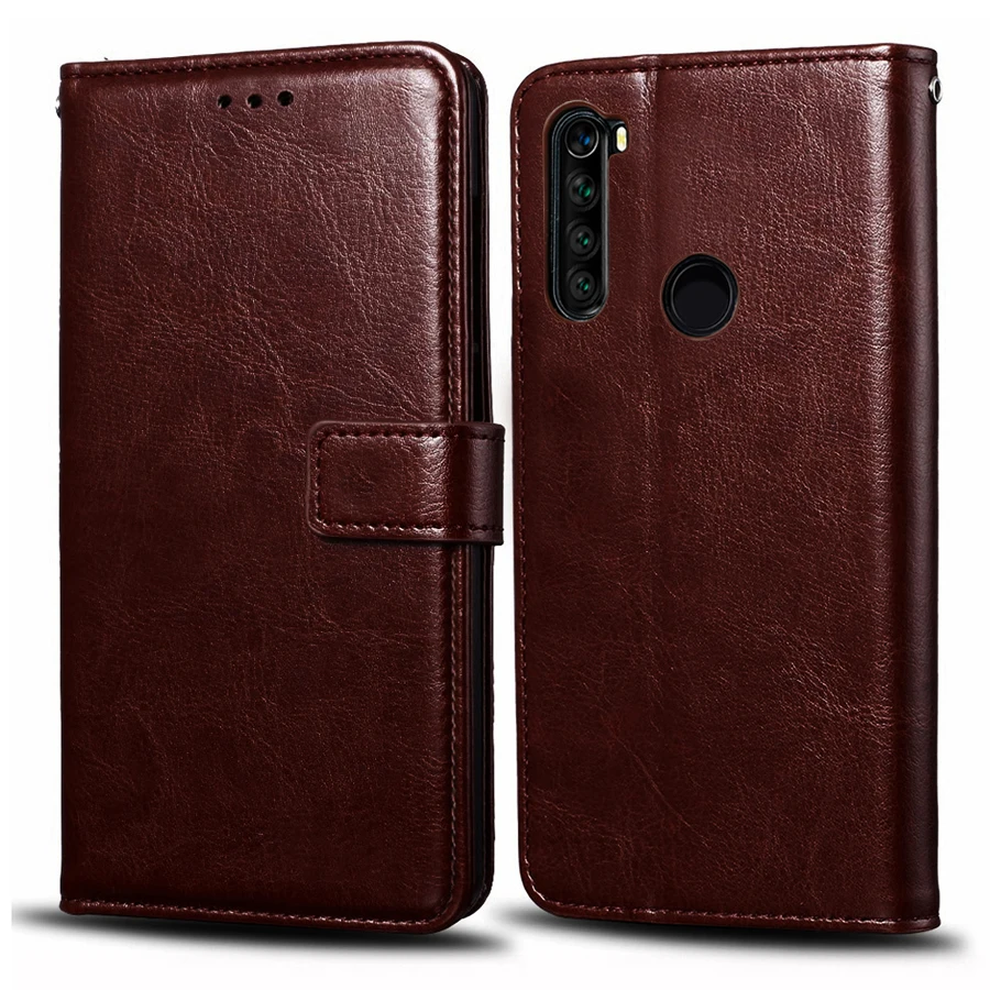 Кожаный чехол в стиле ретро для Redmi Note 8T для Xiaomi Redmi Note 8 T, чехол-книжка с бумажником и магнитной застежкой, чехол для телефона Redmi Note 8T