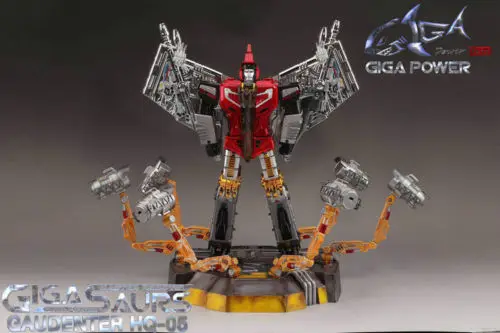 

Transformation TOY GP HQ-05R Alloy Plating Gaudenter G1 Swoop Red Chorme with LED