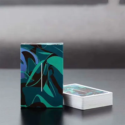 Newest Fluid Playing Cards Flower Cut Poker Texas Funny High-grade Sports Leisure Gift | Спорт и развлечения