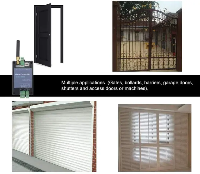 GSM 4G gate controller remote control door gate opener on/off switch for sliding swing garage Gate Opener 4