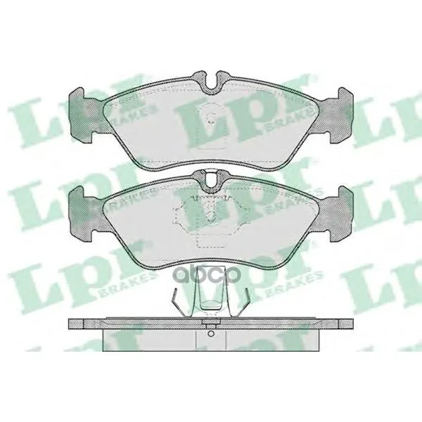 Колодки Тормозные Mercedes W460/W463/Sprinter(901-904)/Vw Lt 9707 Задние Lpr 05p610 Lpr арт. 05P610