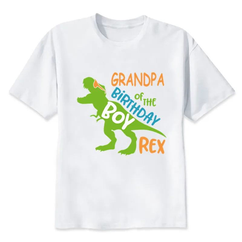plus size matching family outfits Matching Family Outfits For Birthday Boy Dinosaur Rex Theme Party Family Look T-shirt Kids Clothes Father Mother Daughter Son Mom And Daughter Matching Outfits Family Matching Outfits