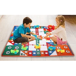 Alfombra de ajedrez voladora para niños, juego de mesa moderno, para padres e hijos