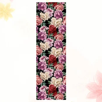 

1 Pc Floral Pattern Wallpaper Waterproof Background Decorative Sticker Self-adhesive Wall Decal Sticker for Home Living Room Bed