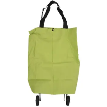 

Lightweight Foldable Shopping Trolley Wheel Folding Bag Traval Cart Luggage HOT