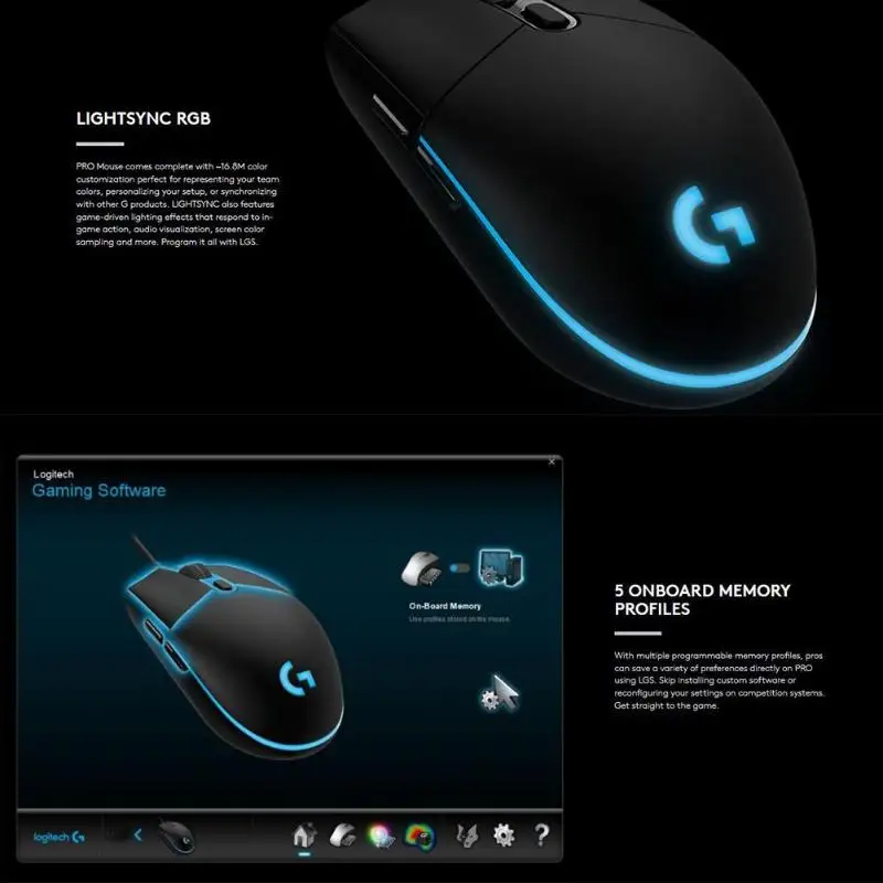 Игровая мышь для профессиональных игр, 12000 dpi, RGB, 6 кнопок, USB, проводная, для настольных ПК, для ноутбука, игровая мышь для PUBG, коврик для мыши