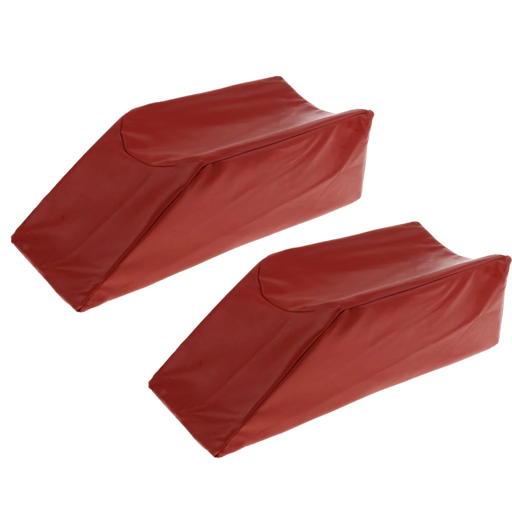 

2pcs High Density Foam Knee Ankle Leg Elevator Cushion Support Elevating Pillows with Washable Covers, Sprain Injury Pain Relief