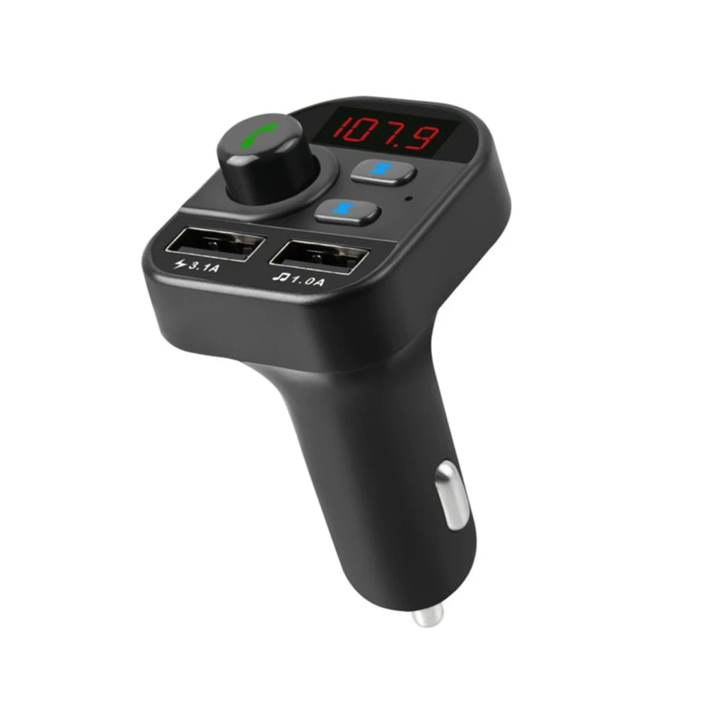 Многофункциональный fm-передатчик Bluetooth 5,1 fm-передатчик автомобильное зарядное устройство авто