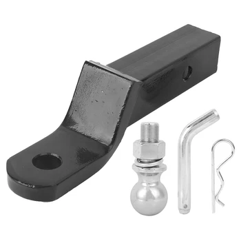 

2in Trailer Arm Hook with Hitch Ball Trailer Pin Kit Accessory Suitable For Dirt Bike Truck SUV Trailer Steel Accessory