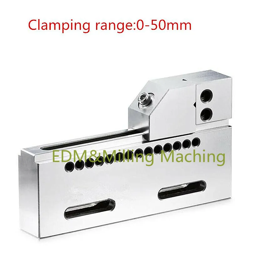 Details about   0-50mm SUS440 HCR 45°-55° EDM Vise and 2 inch Jaw Opening Clamping Sliding fixed 
