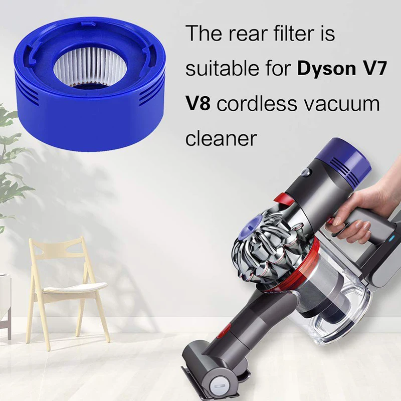 Пластиковый задний фильтр щетка набор для Dyson V7 V8 пылесосов сменные инструменты