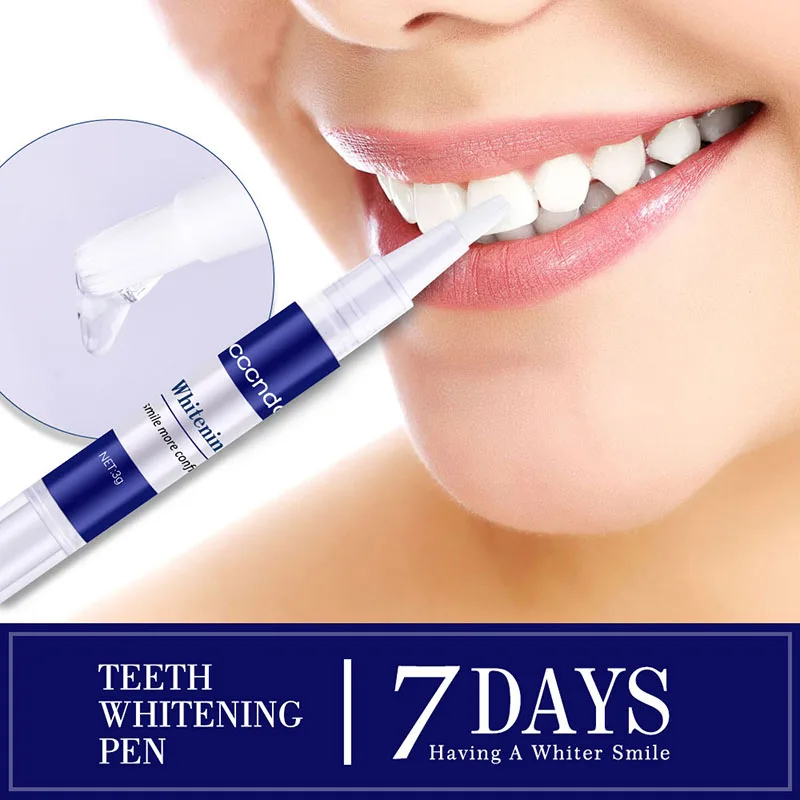 

Popular White Teeth Whitening Pen Tooth Gel Whitener Bleach Remove Stains Oral Hygiene Tooth Cleaning Bleaching Kit Dental White